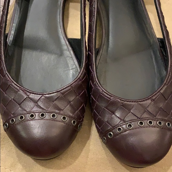 Bottega Veneta Intrecciato Slingback Flats - Picture 10 of 11